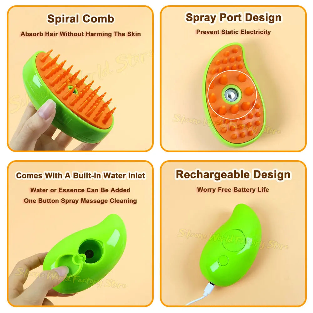 Pet Spray Massage Comb